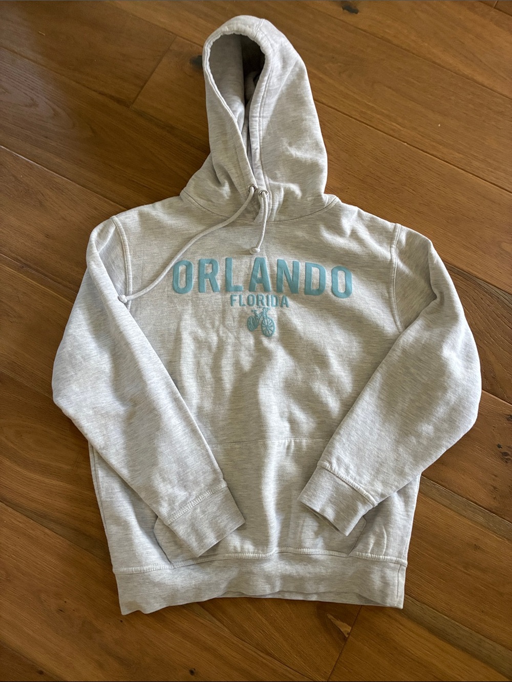 Orlando Florida Light Gray Hoodie Sweatshirt